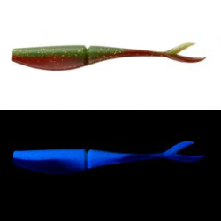 Силиконовая приманка Daiwa Bait Junkie 7" Jerkshad цв. CAMO UV