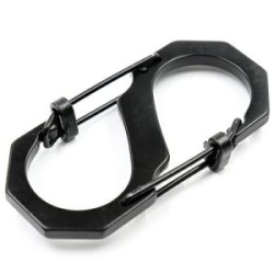 Карабин "Следопыт" 5,5 см, двойной, сталь