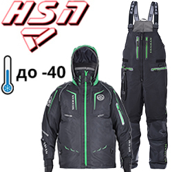 ХСН "Angler prosport", hardguard, черный (зеленые молнии)