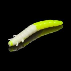 Силиконовая приманка Soorex Pro King Worm 55mm цв. #303 White/Lemon Cheese 7pcs