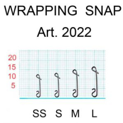 Застежка безузловая Fish Season Wrapping Snap, №SS (7кг), (упак. 6 шт)