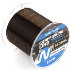 Леска карповая Nautilus Global Camo brown 300м. 0,30мм, 9,1кг