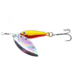 Блесна вращающаяся Grows Culture Silver Creek 12 гр. цвет Holo green/gold