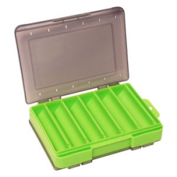 Коробка для воблеров Kosadaka TB-S31E-GRN, 14*10.5*3см, двухсторонняя, зелёная