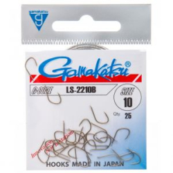 Крючок Gamakatsu Hook LS-2210B Brown №20