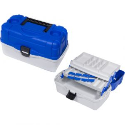 Ящик рыболовный пластиковый Salmo 2х-полочный 012