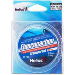 Леска Helios Fluorocarbon Transparent 30m 0,40mm