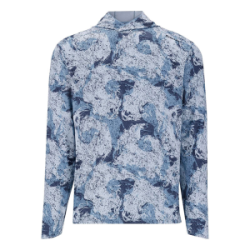 Термофутболка Simms SolarFlex Hoody, Back Eddy Albacore, XL