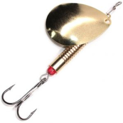 Блесна вращающаяся Namazu Sunstrider 28гр. цвет 02 (латунь)