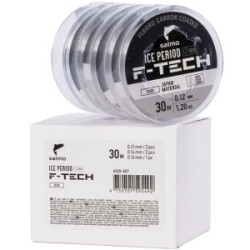 Леска монофильная зимняя Salmo Ice Period F-Tech Clear 5шт. набор
