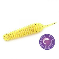 Силиконовая приманка Rampage DeathAdder 2" цв. #034 - Chartreuse Red Flake UV*