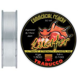 Леска Trabucco T-Force Lucifer Line, Clear 50m - 0.120mm 2.15kg