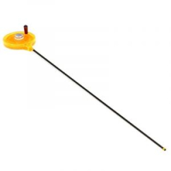 Зимняя удочка Artuda Тренд L оранжевая флюо