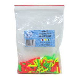 Набор силиконовых кембриков разных цветов и размеров, 10 гр (KEM-M)