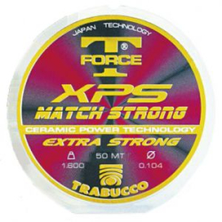 Леска Trabucco T-Force XPS Match Strong, Clear 50m - 0.091mm 1.18kg