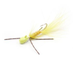 Мормышка горизонтальная Тула кр. Hayabusa №2-желтая 2.0г. мгж-2420