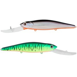 Воблер Strike Pro Deep Jer-O Minnow 130, 130 мм, 31 гр. цвет GC01S/A70-713 Double Black Silver OB/Mat T
