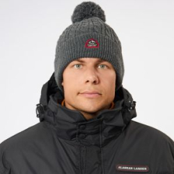 Шапка мужская Alaskan Knitted тёмно-серый (AMHPG)