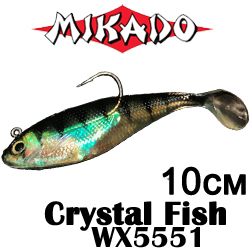 Mikado Crystal Fish WX5551-10см