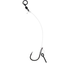 Поводок для плавающих бойлов Mikado Chod Rig Short 6см, кр.№4, 20 lbs, леска Chod Line с винтом (AMC-PCRS-4)