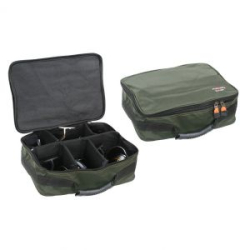 Кофр для рыболовных катушек Mikado (38x29x13cm) зелёный Арт.UWJ-R004G