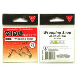 Застежка безузловая Vido Craft Wrapping Snap (BLN) L, 5 шт/уп VD-WS-L(5)
