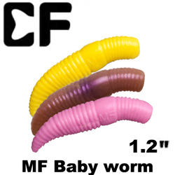 Crazy Fish MF Baby Worm 1.2"