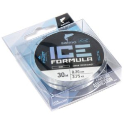 Леска монофильная зимняя Salmo Elite Ice Formula Clear 30m # 0,20mm