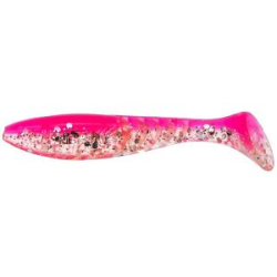 Силиконовая приманка Helios Slash 2,64"/6,7 см Silver Sparkles & Pink 10шт. (HS-19-035)