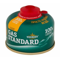 Баллон газовый Tourist Gas Standard резьбовой для портативных приборов (TBR-100)
