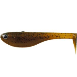 Силиконовая приманка Daiwa Bank Hacker Swimmer цвет GREEN PUMPKIN