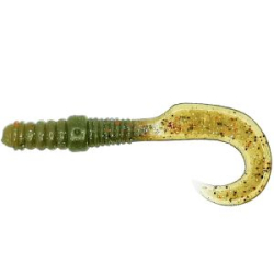 Силиконовая приманка твистер RuBaits Long Twister - RBCL75SC01 - Болотная змея