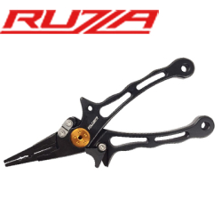 Ruzza Плоскогубцы алюминиевые с прямыми губками и замком 18см