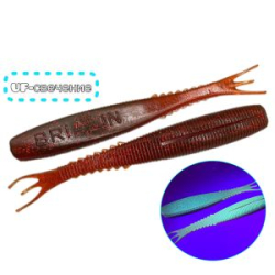 Силиконовая приманка виброхвост Brialin "Нытье" 200mm 42g цвет №07