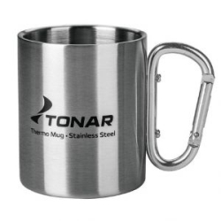 Термокружка 300ML ручка-карабин Tonar T.TK-032-300