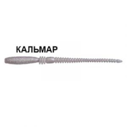 Силиконовая приманка Crazy Fish Cruel Leech 4" 7 шт. 41-100-49-6 кальмар цв. snow-white (снежно-белый)