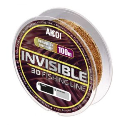Монофильная леска Akkoi Invisible 3D хамелеон (100m) ф-0,14mm (4,1 кг)