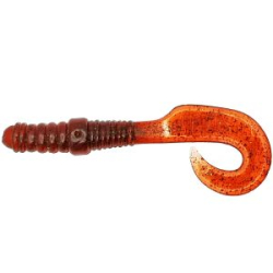 Силиконовая приманка твистер RuBaits Long Twister - RBCL75Rd12 - Старое вино