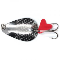 Блесна колеблющаяся Namazu Outland 25гр. цвет 01 (серебро)