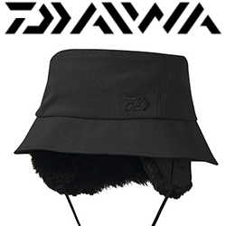 Daiwa DC-9025W Storm Fleece Bucket Hat [Black]