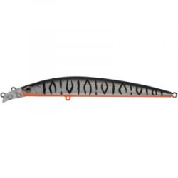 Воблер Strike Pro Top Water Minnow 130, 130 мм, 15 гр. цвет: A243ES Grey Shadow Mat Tiger (9930850)