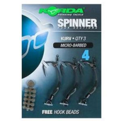Готовая оснастка Korda Spinner hook sections Kurv # 4