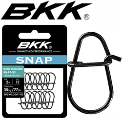BKK Wide Duolock Snap-52 (Black Nickel)