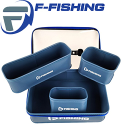 F-Fishing (FFBSWEVA38) Набор емкостей 38х26х10см 4шт