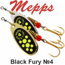 Mepps Black Fury №4