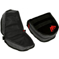 Кофр для рыболовных катушек Mikado (20 x 20 x 8cm) чёрно-серый (Арт.UWJ-R001B)