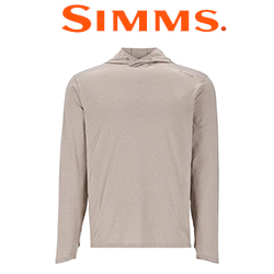 Simms SolarFlex Hoody, Dolomite Heather