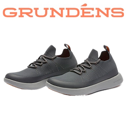 Grundens Women's Sea Knit Boat Shoe, Anchor