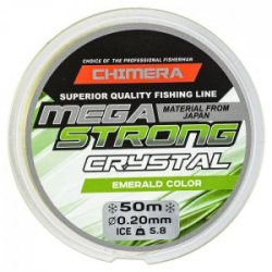 Леска Chimera Megastrong Crystal Emerald Color 50m #0.18