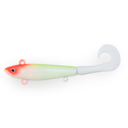 Воблер Тонущий с резиновым хвостом  7,0cm 6,7gr FLUO A116L